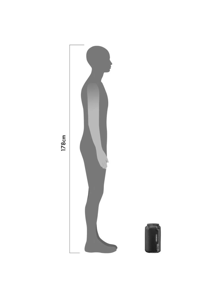 Ortlieb Drybag PS10 7L Black OK20407 reisaccessoires online bestellen bij Kathmandu Outdoor & Travel
