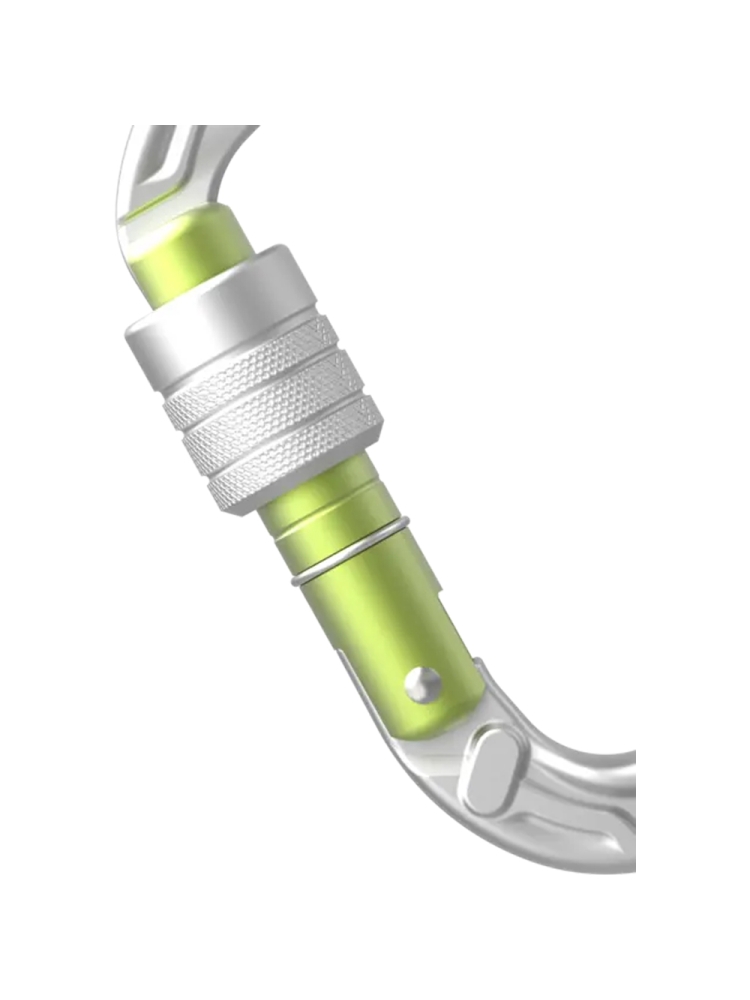 Edelrid HMS Strike Screw II Silver 737690000060 karabiners en setjes online bestellen bij Kathmandu Outdoor & Travel