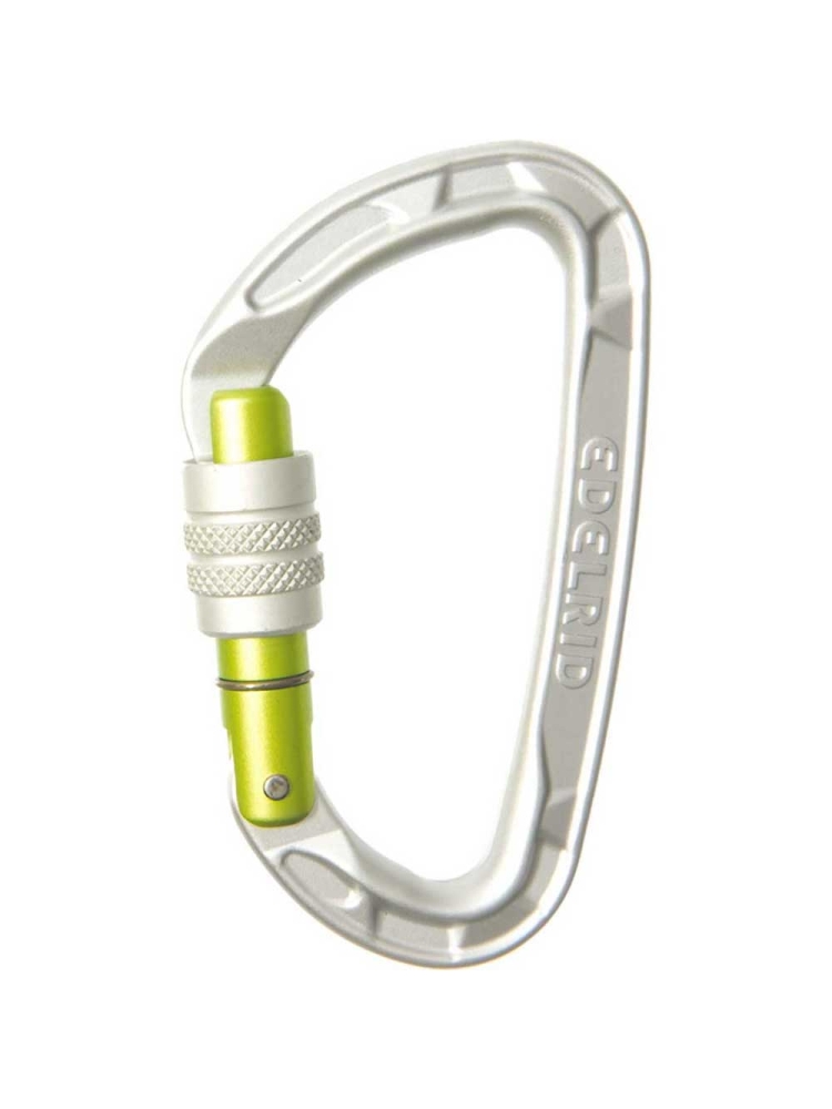 Edelrid Pure Screw III Silver 737790000060 karabiners en setjes online bestellen bij Kathmandu Outdoor & Travel