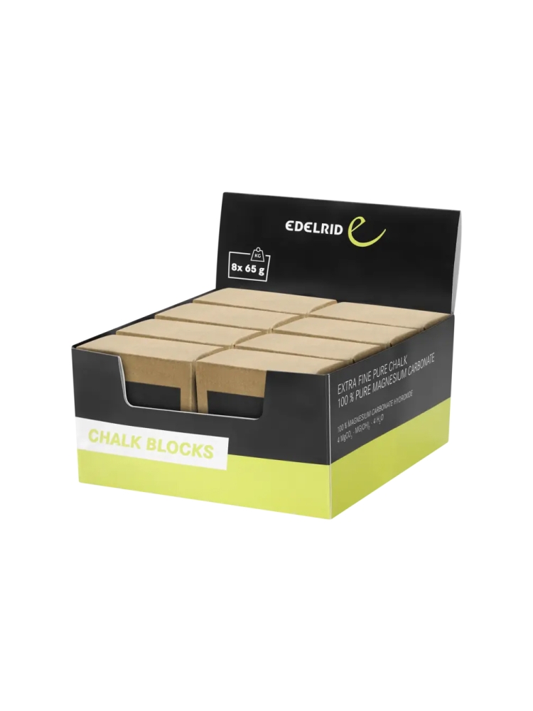Edelrid Edelrid Chalk Block II 727030500470 pof, pofzakken en training Edelrid Chalk Block II Snow 727030500470 pof, pofzakken en training online bestellen bij Kathmandu Outdoor & Travel