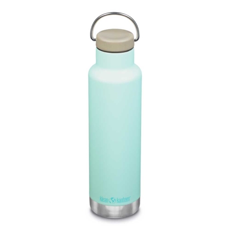 Klean Kanteen  Isolatiefles Classic met ringdop 592ml/20oz Blue Tint