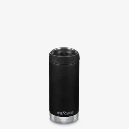 Klean Kanteen  Isolatiefles TKWide 355lml/12oz met koffiedop Black