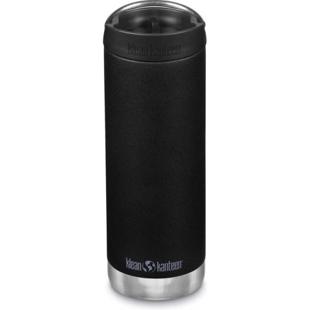 Klean Kanteen  Isolatiefles TKWide 473ml/16oz met koffiedop Black