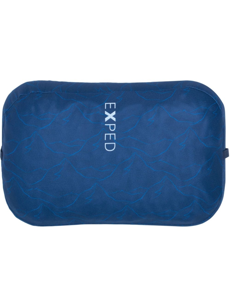 Exped REM Pillow M Blue Mountain Print E7843349 slaapzakken online bestellen bij Kathmandu Outdoor & Travel