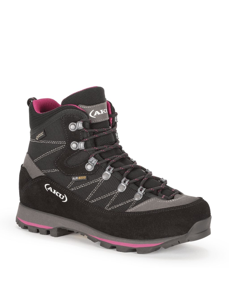 AKU Trekker Lite 3 Women's Black/Magenta 978-317 wandelschoenen dames online bestellen bij Kathmandu Outdoor & Travel