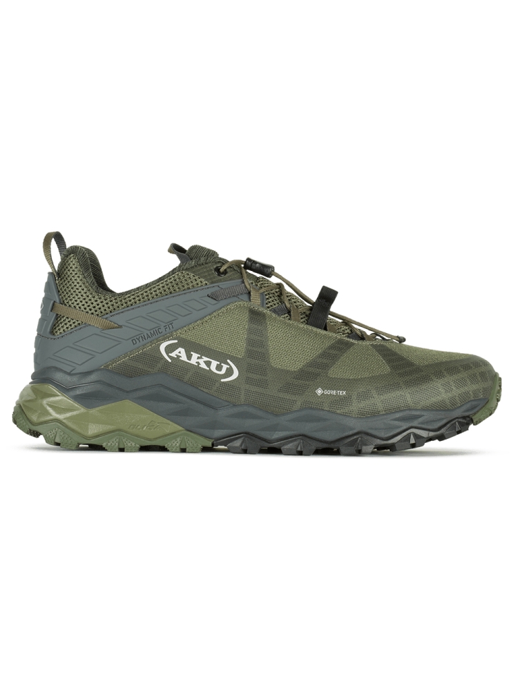 AKU Flyrock Gtx Green/Grey 698-109 wandelschoenen heren online bestellen bij Kathmandu Outdoor & Travel