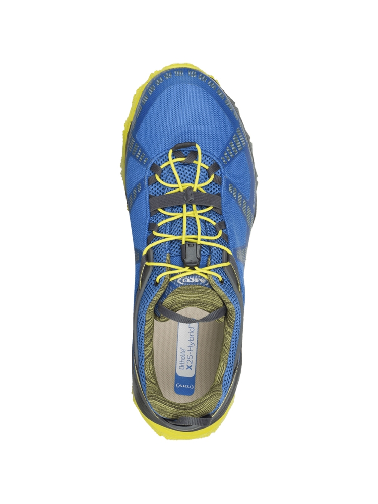 AKU Flyrock Gtx Blue/Lime 698-577 wandelschoenen heren online bestellen bij Kathmandu Outdoor & Travel