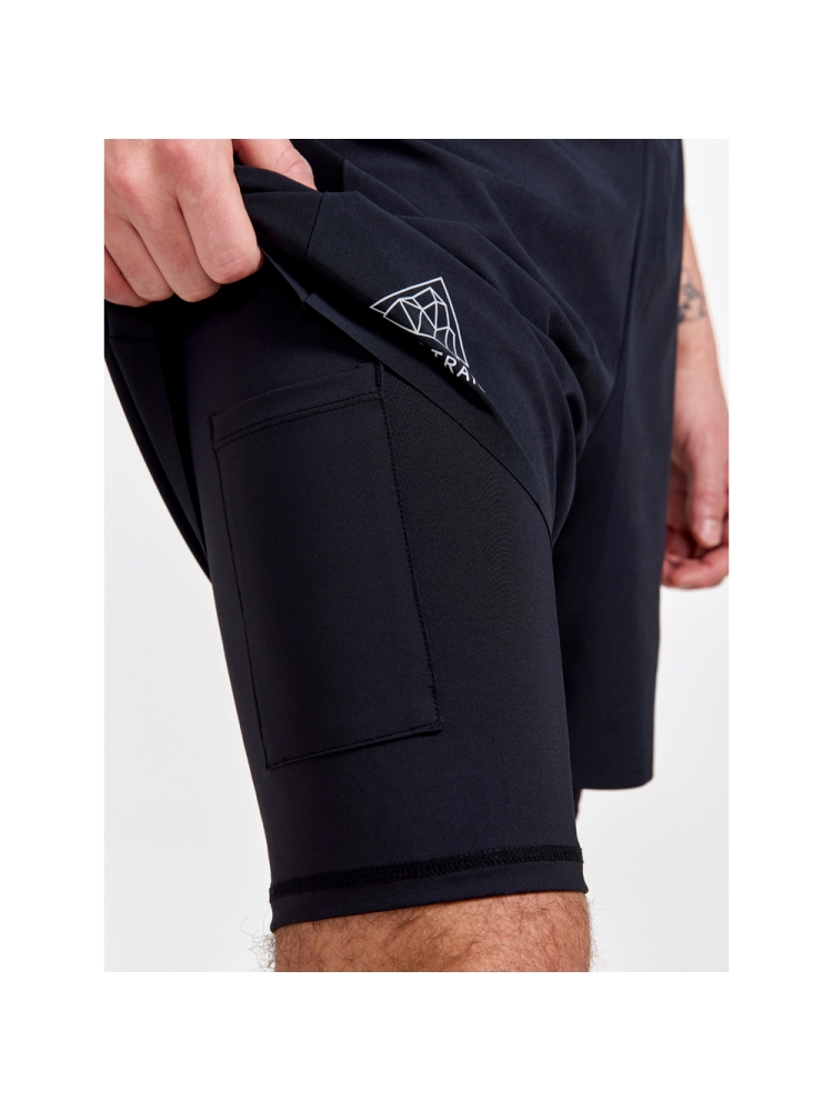 Craft Pro Trail 2in1 Shorts Black 1912447-999000 broeken online bestellen bij Kathmandu Outdoor & Travel