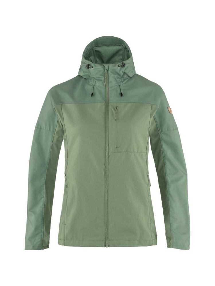 Fjällräven Abisko Midsummer Jacket Women's Jade Green-Patina Green 89826-613-614 jassen online bestellen bij Kathmandu Outdoor & Travel
