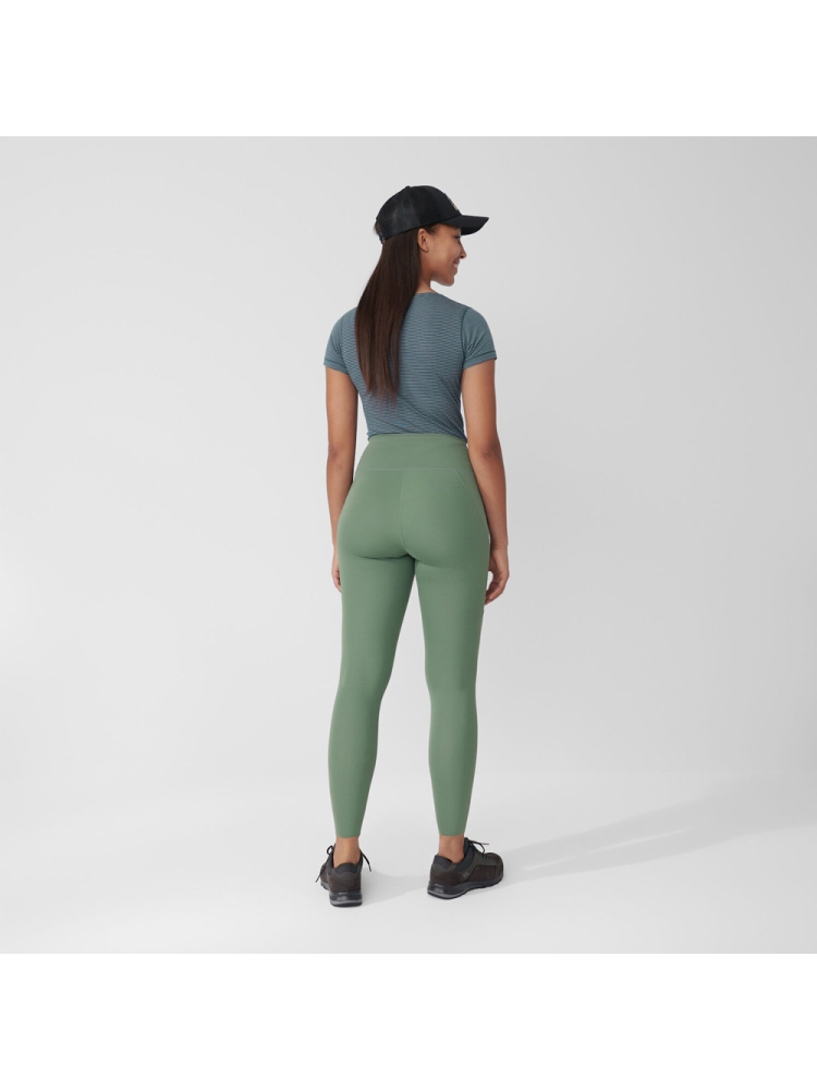 Fjällräven Abisko Tights Women's Patina Green 84773-614 broeken online bestellen bij Kathmandu Outdoor & Travel