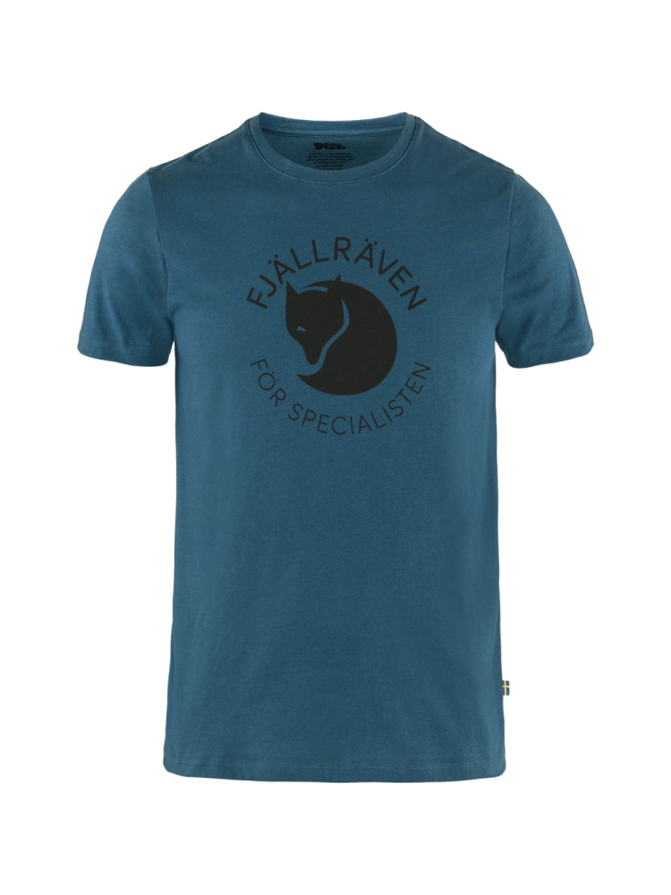 Fjällräven Fjällräven Fox T-shirt Indigo Blue 87052-534 shirts en tops online bestellen bij Kathmandu Outdoor & Travel