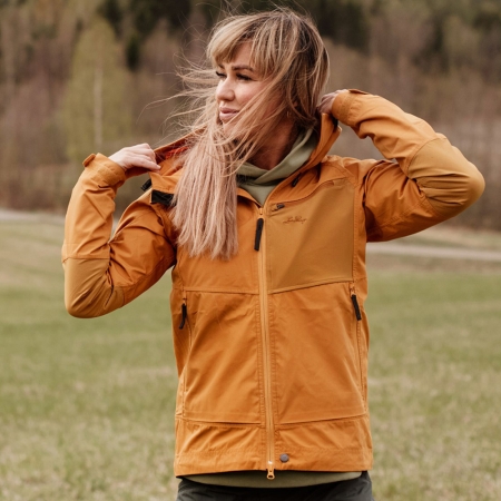 Lundhags  Tived Stretch Hybrid Jacket Women's Gold/Dark Gold