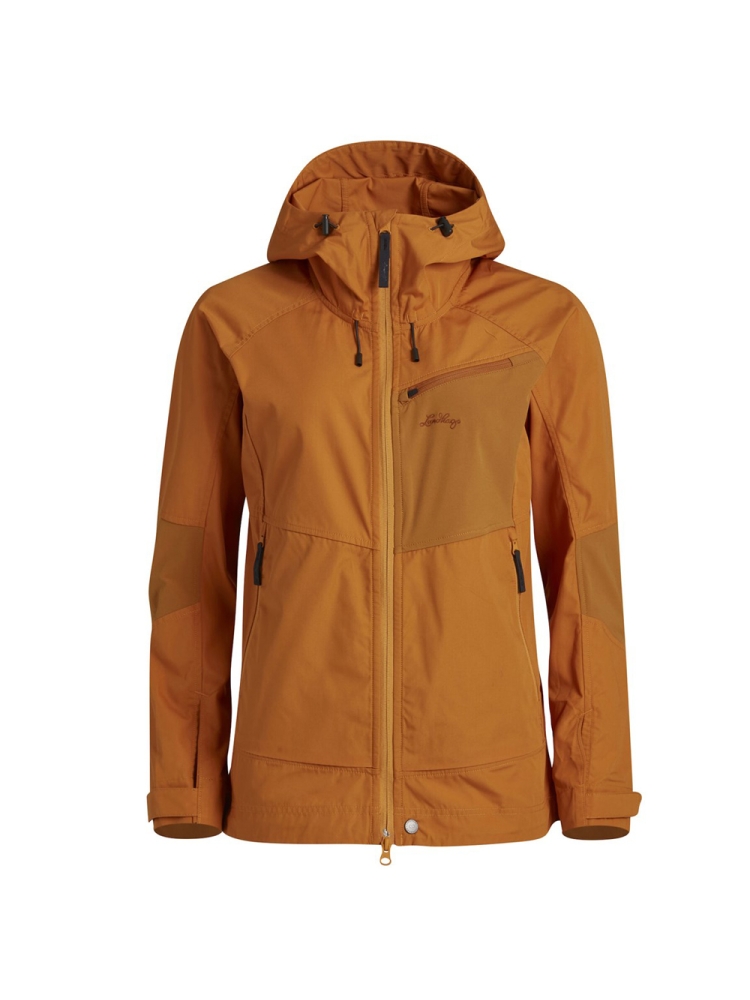 Lundhags Tived Stretch Hybrid Jacket Women's Gold/Dark Gold 42008-23-215 jassen online bestellen bij Kathmandu Outdoor & Travel