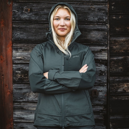 Lundhags  Tived Stretch Hybrid Jacket Women's Dark Agave/Seaweed