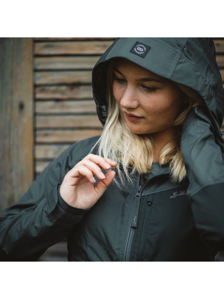 Lundhags Tived Stretch Hybrid Jacket Women's Dark Agave/Seaweed 42008-23-655 jassen online bestellen bij Kathmandu Outdoor & Travel