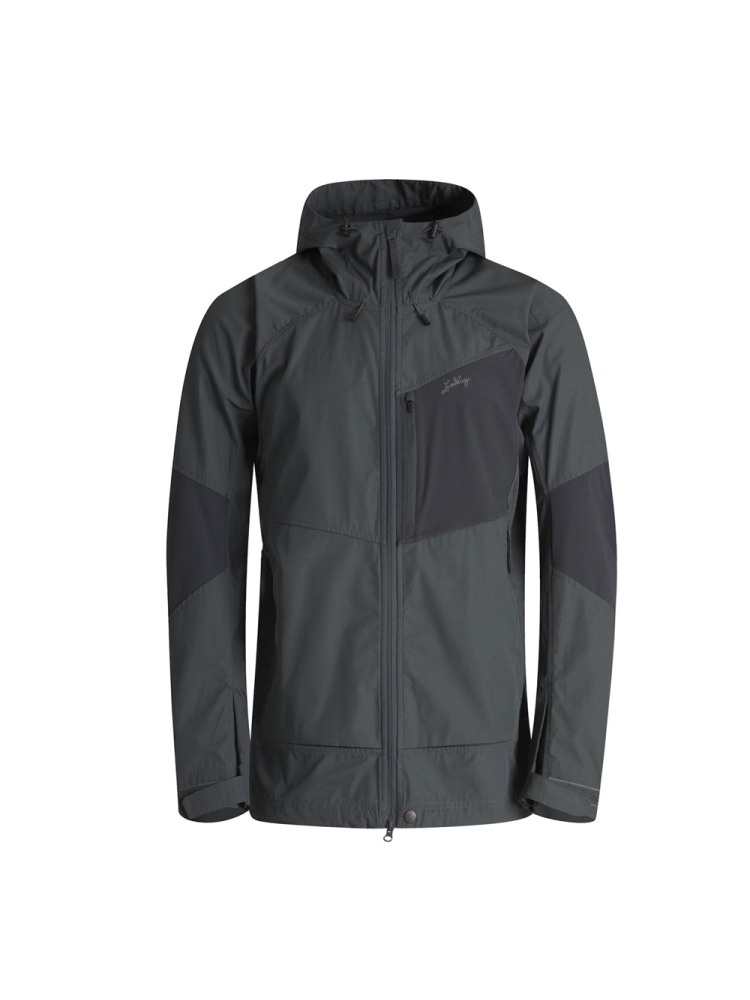 Lundhags Tived Stretch Hybrid Jacket Dark Agave/Seaweed 42007-23-655 jassen online bestellen bij Kathmandu Outdoor & Travel