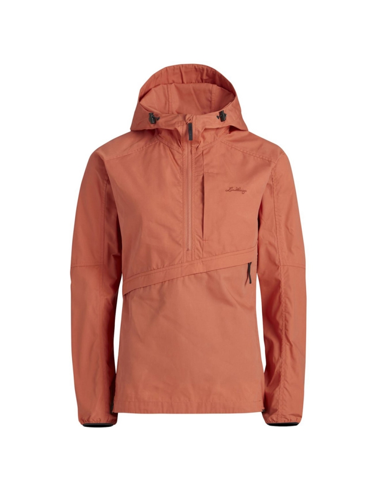 Lundhags Gliis II Anorak Women's Coral 1127099-340 jassen online bestellen bij Kathmandu Outdoor & Travel