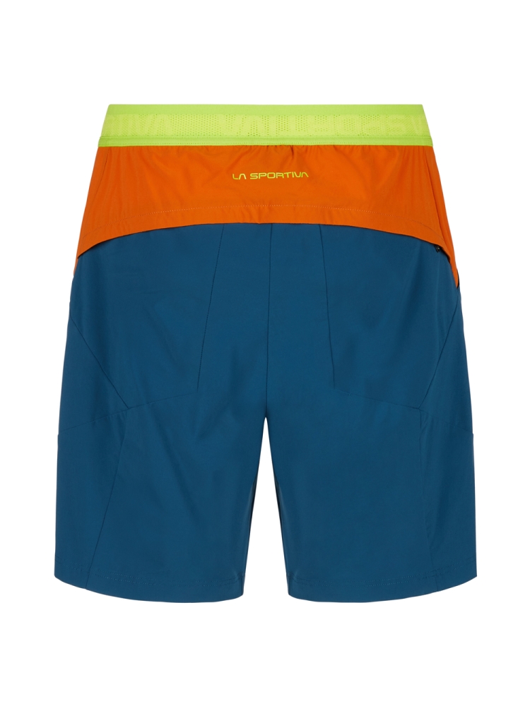 La Sportiva Guard Short Storm Blue/Hawaiian Sun P58-639208 broeken online bestellen bij Kathmandu Outdoor & Travel