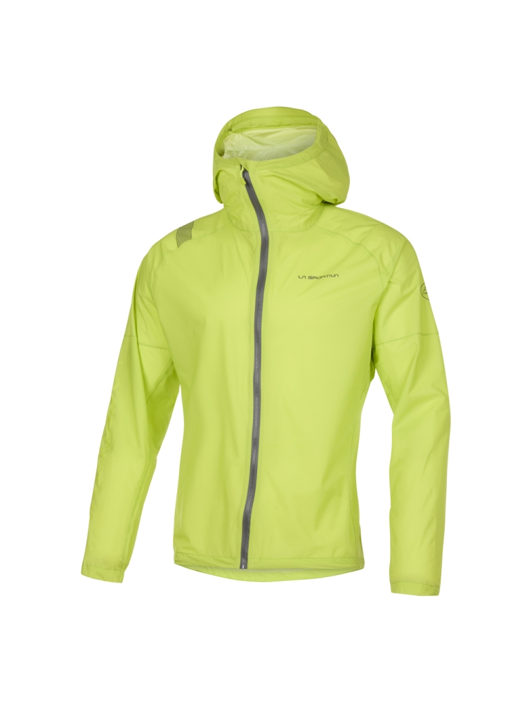 La Sportiva Pocketshell Jacket Lime Punch/Carbon P76-729900 jassen online bestellen bij Kathmandu Outdoor & Travel