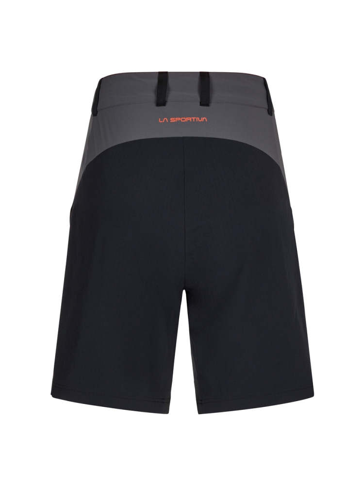 La Sportiva Scout Short Women's Black/Cherry Tomato Q40-999322 broeken online bestellen bij Kathmandu Outdoor & Travel