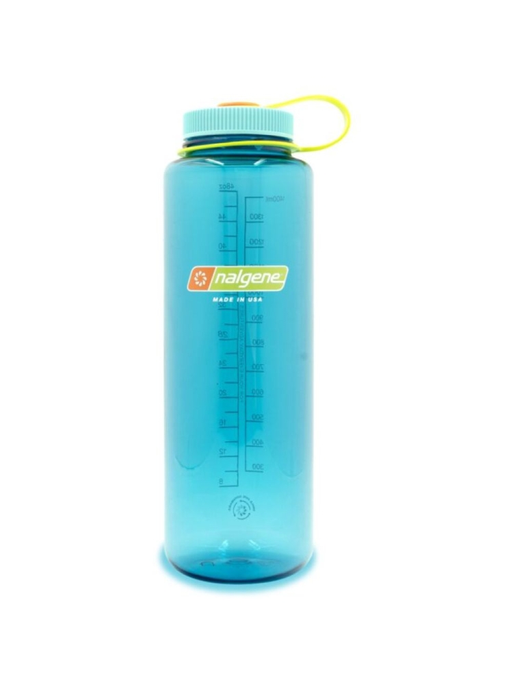 Nalgene Silo Wide Mouth 1,5L Cerulean Sustain  N2020-0748 drinkflessen en thermosflessen online bestellen bij Kathmandu Outdoor & Travel