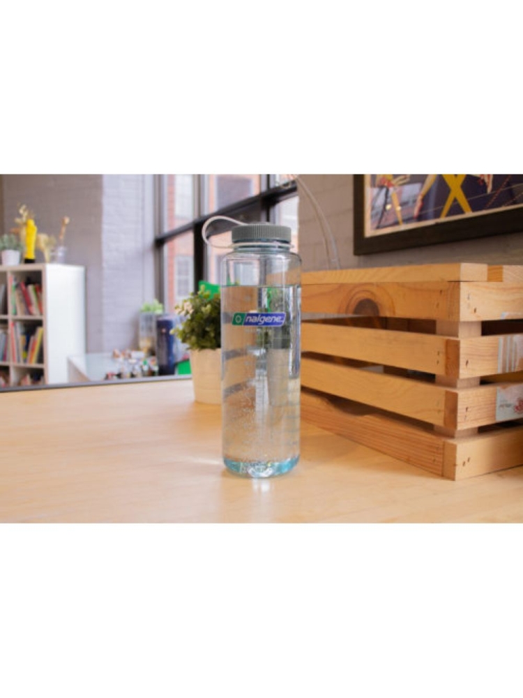 Nalgene Silo Wide Mouth 1,5L Seafoam Sustain  N2020-0548 drinkflessen en thermosflessen online bestellen bij Kathmandu Outdoor & Travel