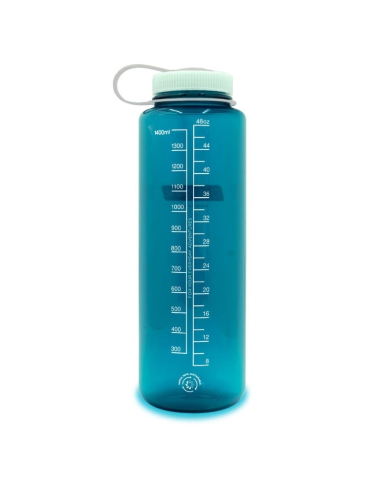 Nalgene Silo Wide Mouth 1,5L Trout Green Sustain  N2020-0648 drinkflessen en thermosflessen online bestellen bij Kathmandu Outdoor & Travel
