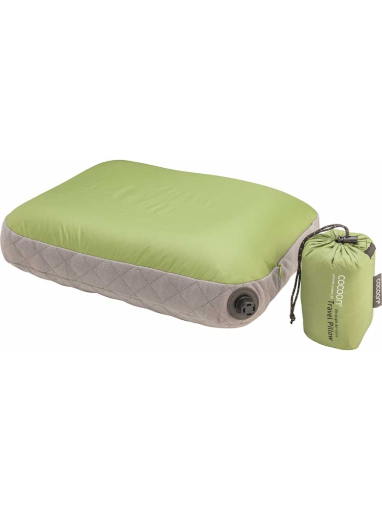 Cocoon Air Core Pillow UL M Wasabi CACP3UL2N slaapzakken online bestellen bij Kathmandu Outdoor & Travel