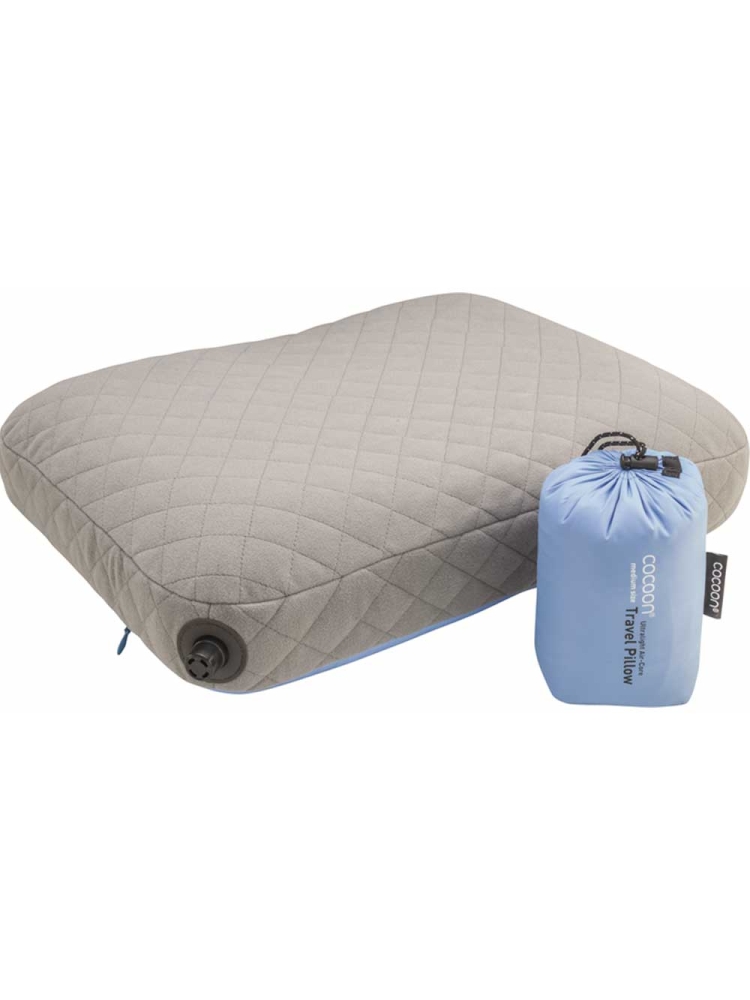 Cocoon Air Core Pillow UL L Light blue CACP4UL1N slaapzakken online bestellen bij Kathmandu Outdoor & Travel