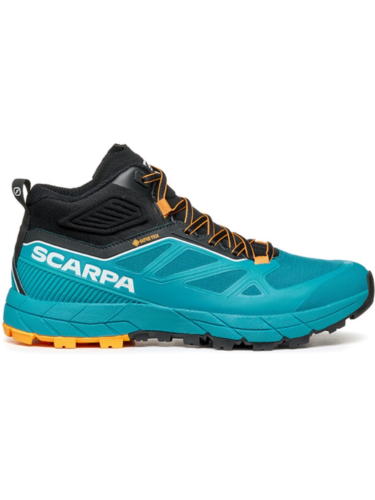Scarpa Rapid Mid GTX Women's BlueBay/SunnyOrange 72695G-L-268 wandelschoenen dames online bestellen bij Kathmandu Outdoor & Travel