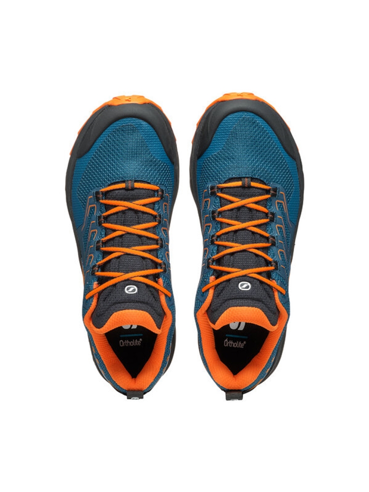 Scarpa Scarpa Rush 2 GTX 63131G-M-736 wandelschoenen heren Scarpa Rush 2 GTX CosmicBlue/Orange 63131G-M-736 wandelschoenen heren online bestellen bij Kathmandu Outdoor & Travel
