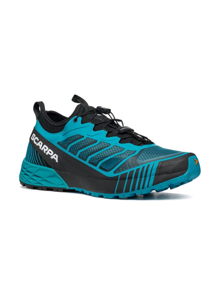 Scarpa Ribelle Run Azure/Black 33071-M-600 wandelschoenen heren online bestellen bij Kathmandu Outdoor & Travel