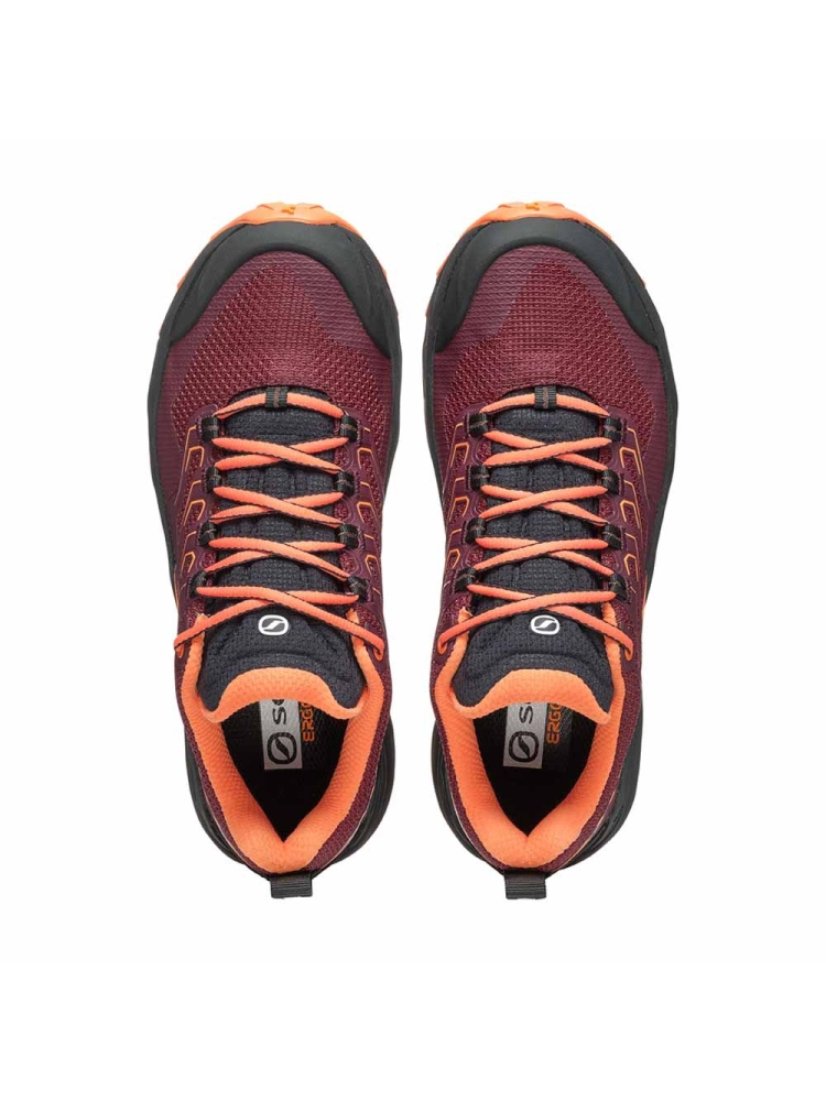 Scarpa Rush 2 GTX Women's Burgundy/DustyOrange 63131G-L-1037 wandelschoenen dames online bestellen bij Kathmandu Outdoor & Travel