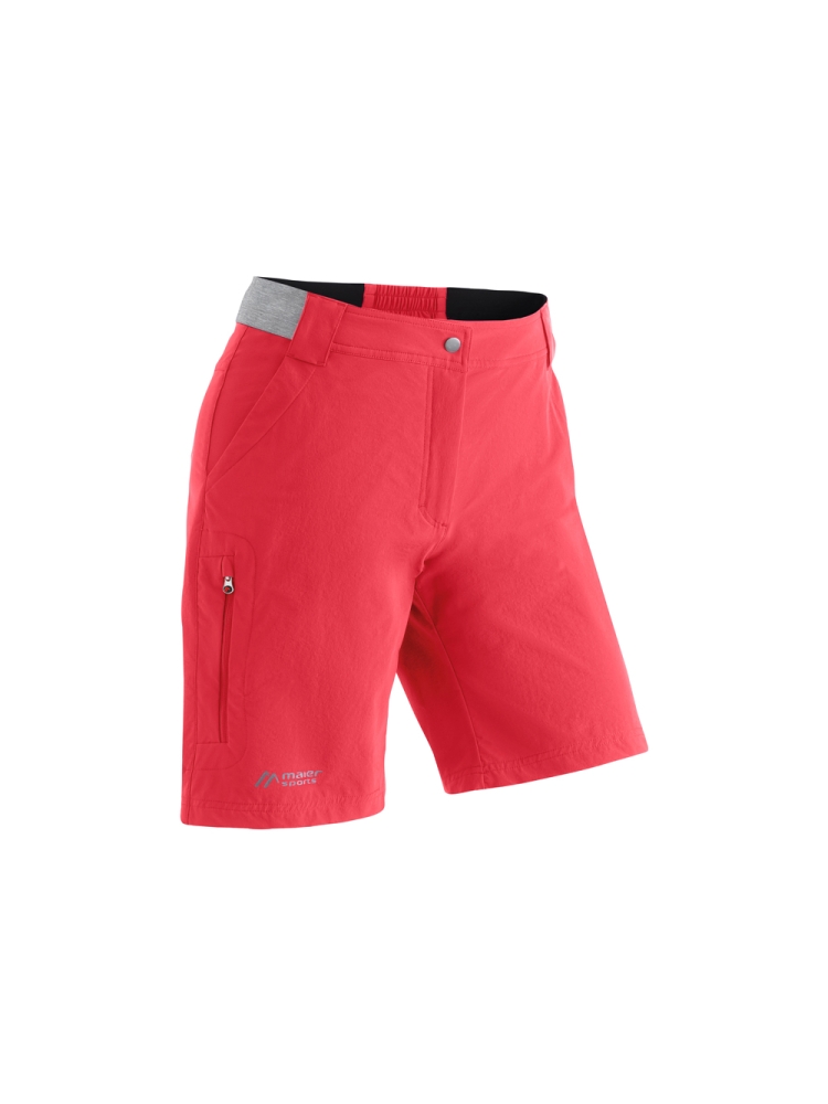 Maier Sports Norit Short Women's Watermelon Red 230014-120 broeken online bestellen bij Kathmandu Outdoor & Travel