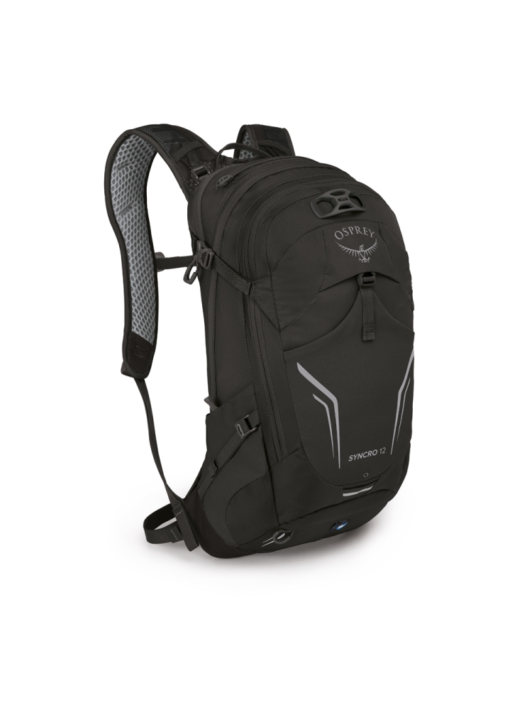 Osprey Syncro 12 Black 10005068 dagrugzakken online bestellen bij Kathmandu Outdoor & Travel
