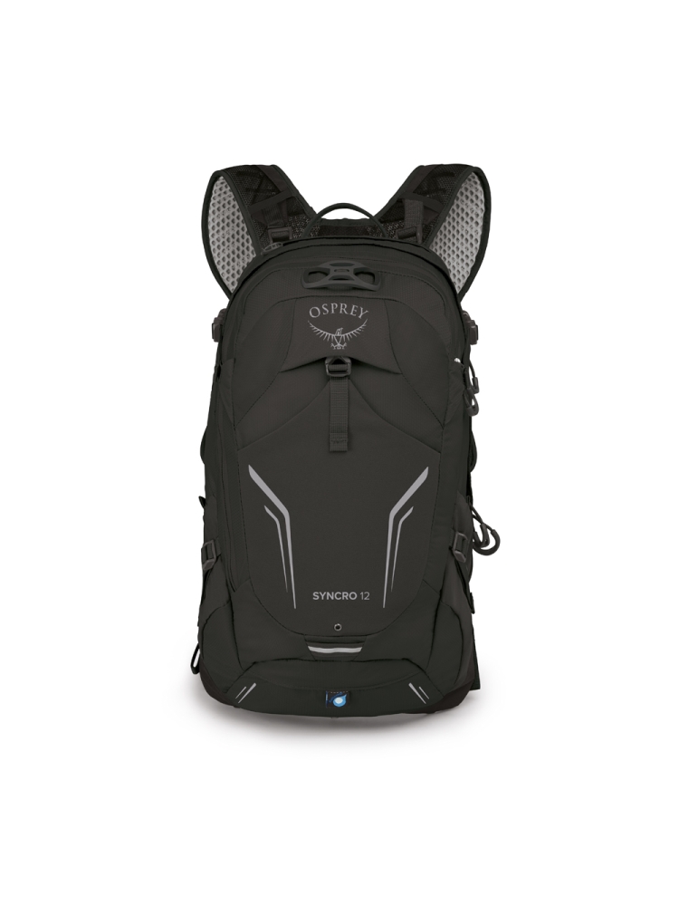 Osprey Syncro 12 Black 10005068 dagrugzakken online bestellen bij Kathmandu Outdoor & Travel