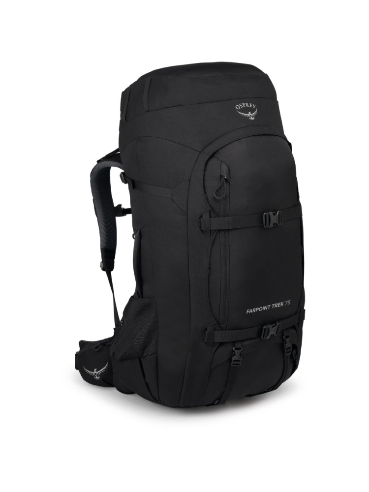 Osprey Farpoint Trek 55 Black 10003327 reistassen online bestellen bij Kathmandu Outdoor & Travel
