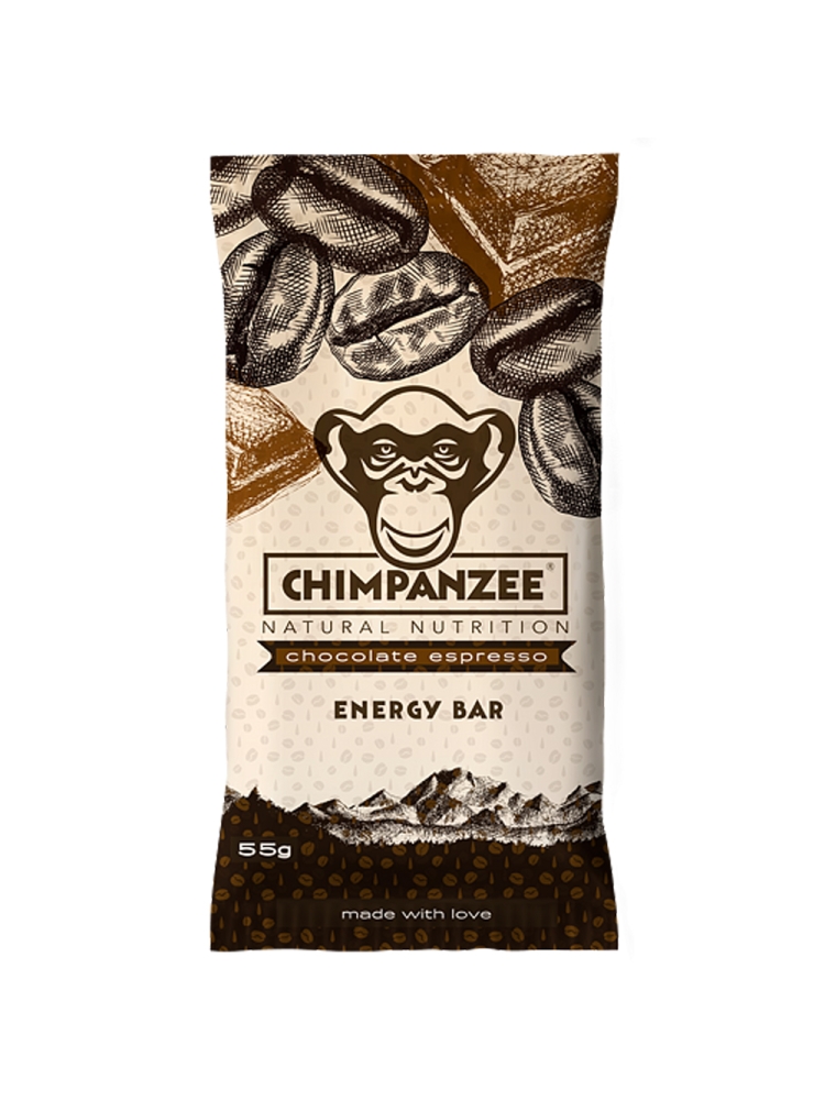 Chimpanzee Energy Bar Chocolate Espresso    CH100033E maaltijden en voedsel online bestellen bij Kathmandu Outdoor & Travel