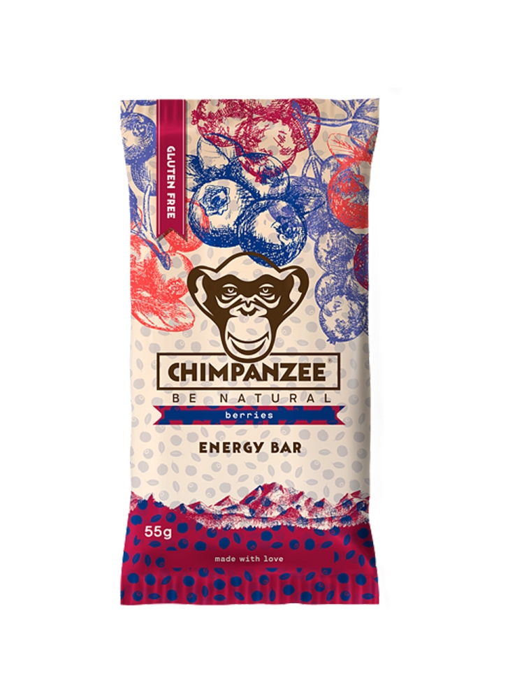 Chimpanzee Chimpanzee Energy Bar Berries CH100088E maaltijden en voedsel Chimpanzee Energy Bar Berries CH100088E maaltijden en voedsel online bestellen bij Kathmandu Outdoor & Travel