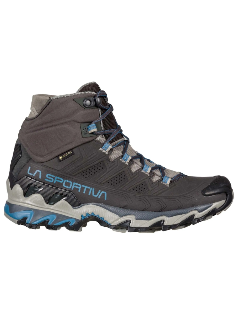 La Sportiva Ultra Raptor II Mid Leather GTX Women's Carbon/Atlantic 34L900630 wandelschoenen dames online bestellen bij Kathmandu Outdoor & Travel