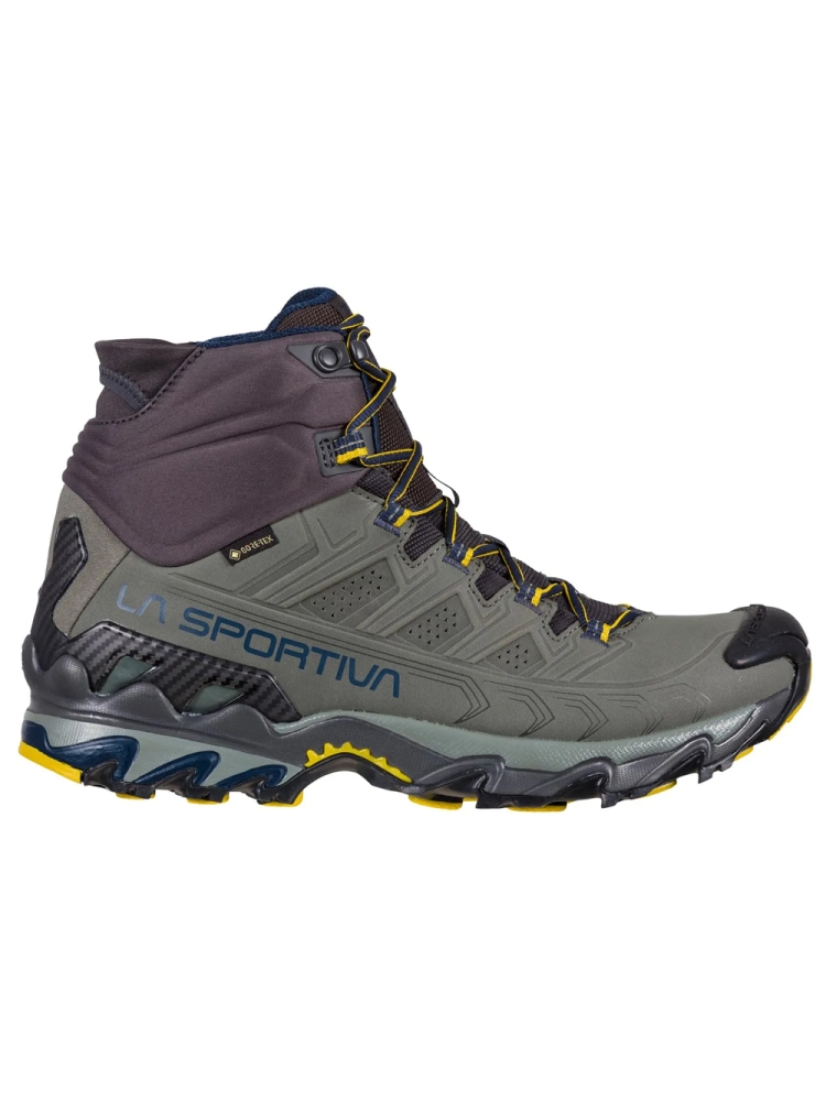 La Sportiva Ultra Raptor II Mid Leather GTX Clay/NightBlue 34J909629 wandelschoenen heren online bestellen bij Kathmandu Outdoor & Travel