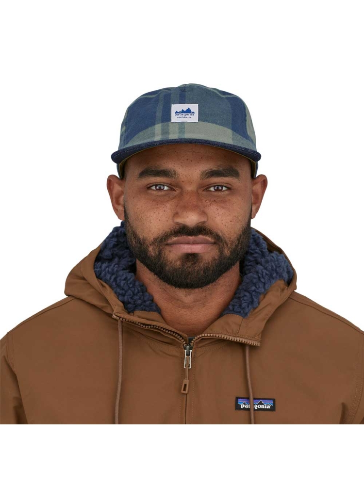 Patagonia Range Cap Live Oak: Hemlock Green 33575-LOHG kleding accessoires online bestellen bij Kathmandu Outdoor & Travel