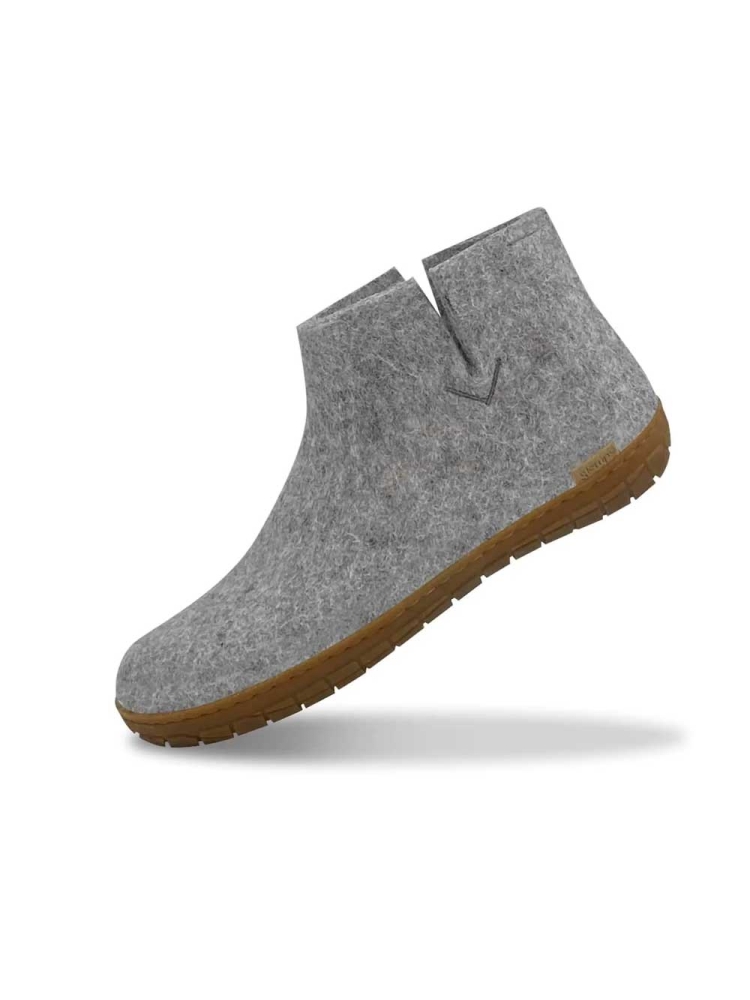 Glerups Glerups Boot Rubber GR01-GREY HoneyRUB pantoffels en huissokken Glerups Boot Rubber Grey GR01-GREY HoneyRUB pantoffels en huissokken online bestellen bij Kathmandu Outdoor & Travel