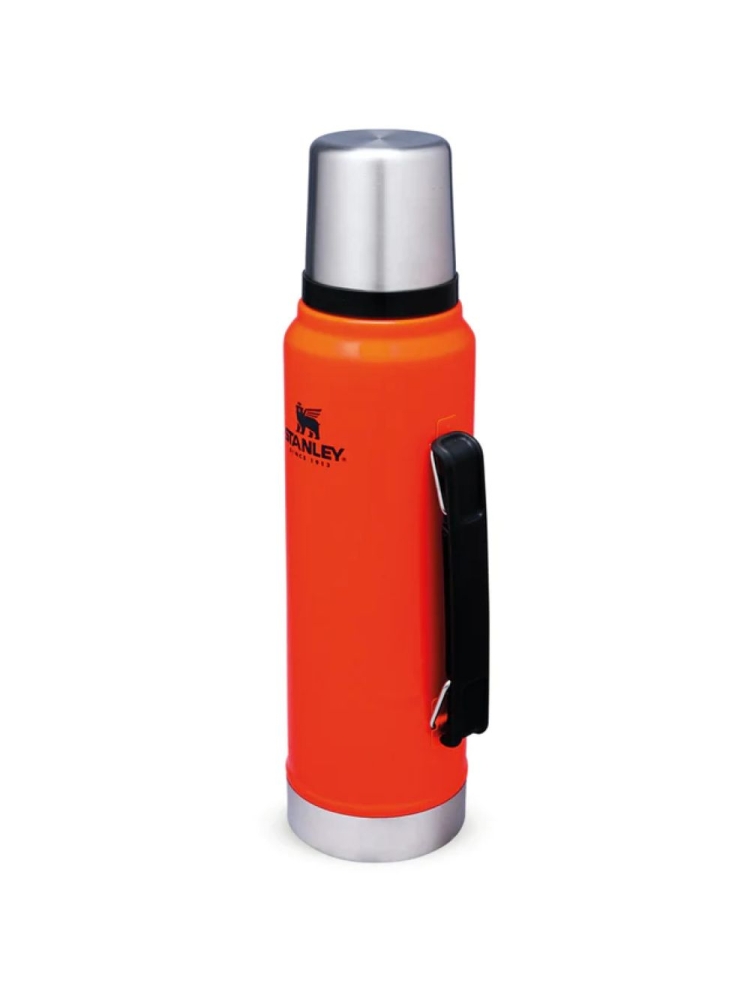 Stanley The Legendary Classic Bottle 1,0L Blaze Orange 10-08266-032 drinkflessen en thermosflessen online bestellen bij Kathmandu Outdoor & Travel