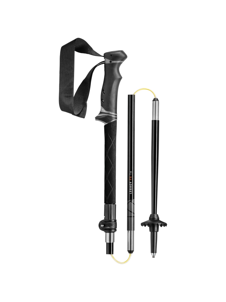 Leki Legacy FX TA SilverG/bRed/Black LT65222451 wandelstokken en gamaschen online bestellen bij Kathmandu Outdoor & Travel