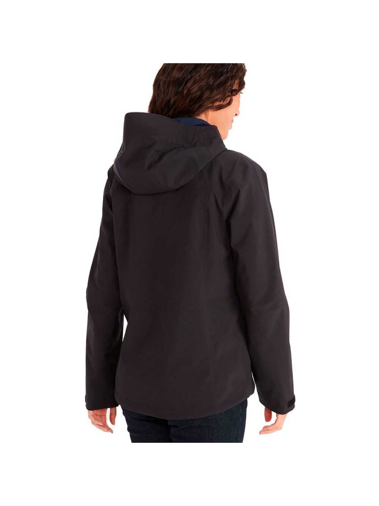 Marmot PreCip Pro Jacket Women's Black M12389-001 jassen online bestellen bij Kathmandu Outdoor & Travel