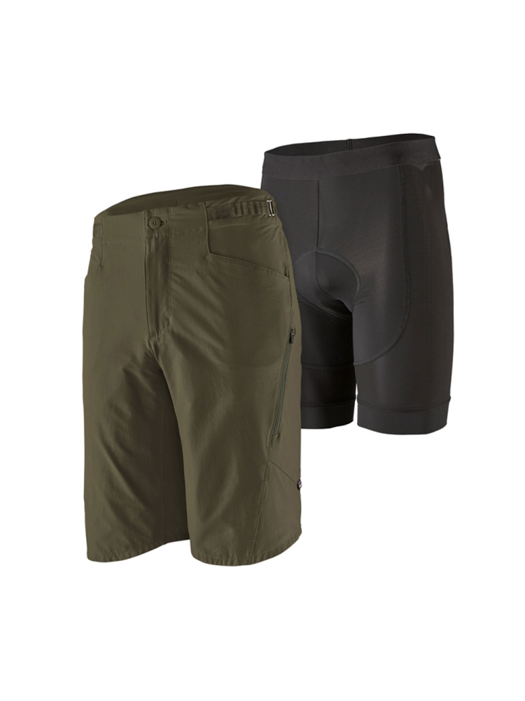 Patagonia Dirt Craft Bike Shorts Basin Green 24579-BSNG broeken online bestellen bij Kathmandu Outdoor & Travel