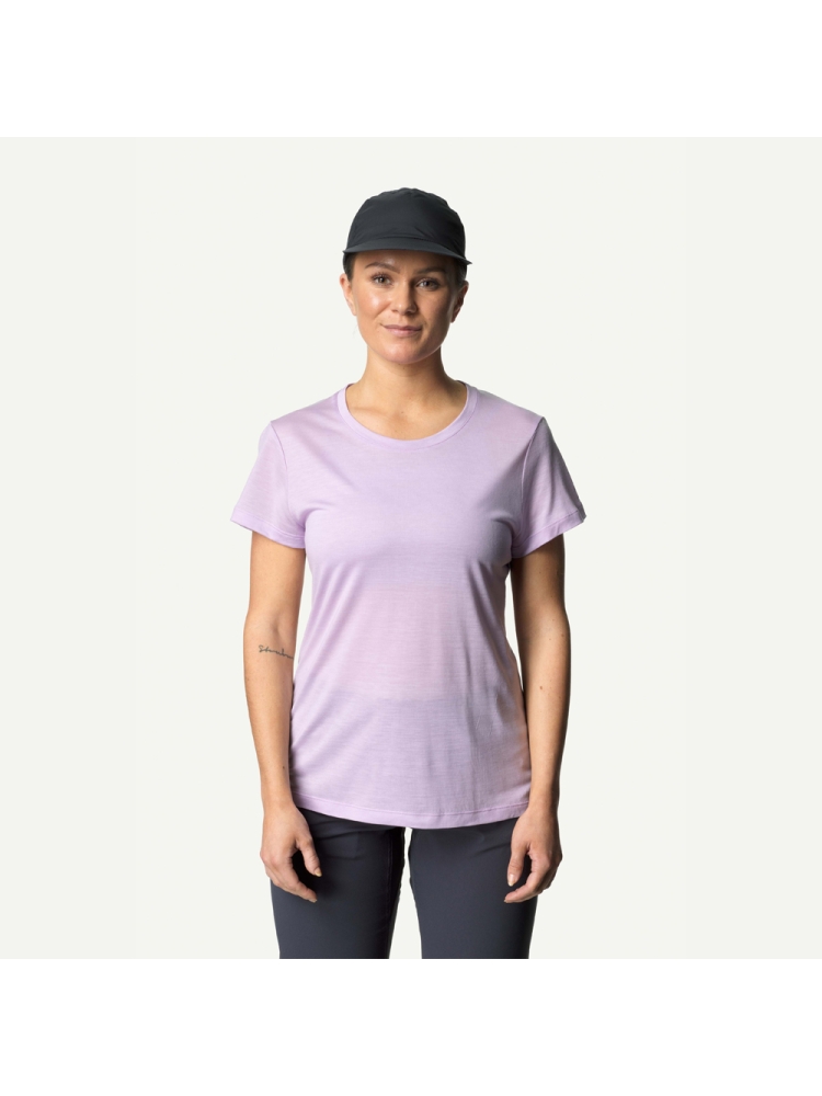 Houdini Tree Tee Women's Purple Heather 130954-Purple Heathe shirts en tops online bestellen bij Kathmandu Outdoor & Travel