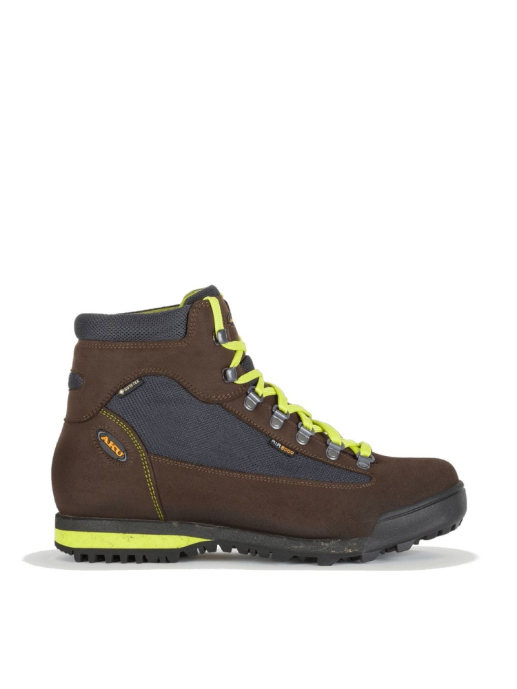 AKU Slope V-Light GTX Earth Brown/Lime 885.31-661 wandelschoenen dames online bestellen bij Kathmandu Outdoor & Travel