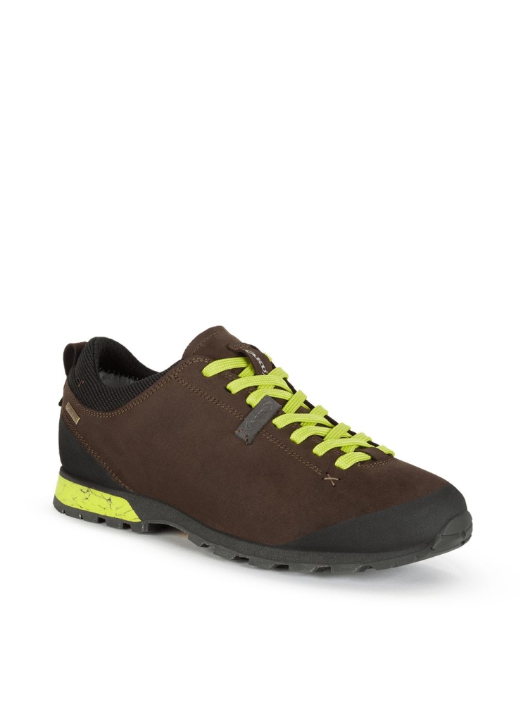 AKU Bellamont 3 V-Light Gtx Earth Brown/Lime 504.31-661 wandelschoenen dames online bestellen bij Kathmandu Outdoor & Travel